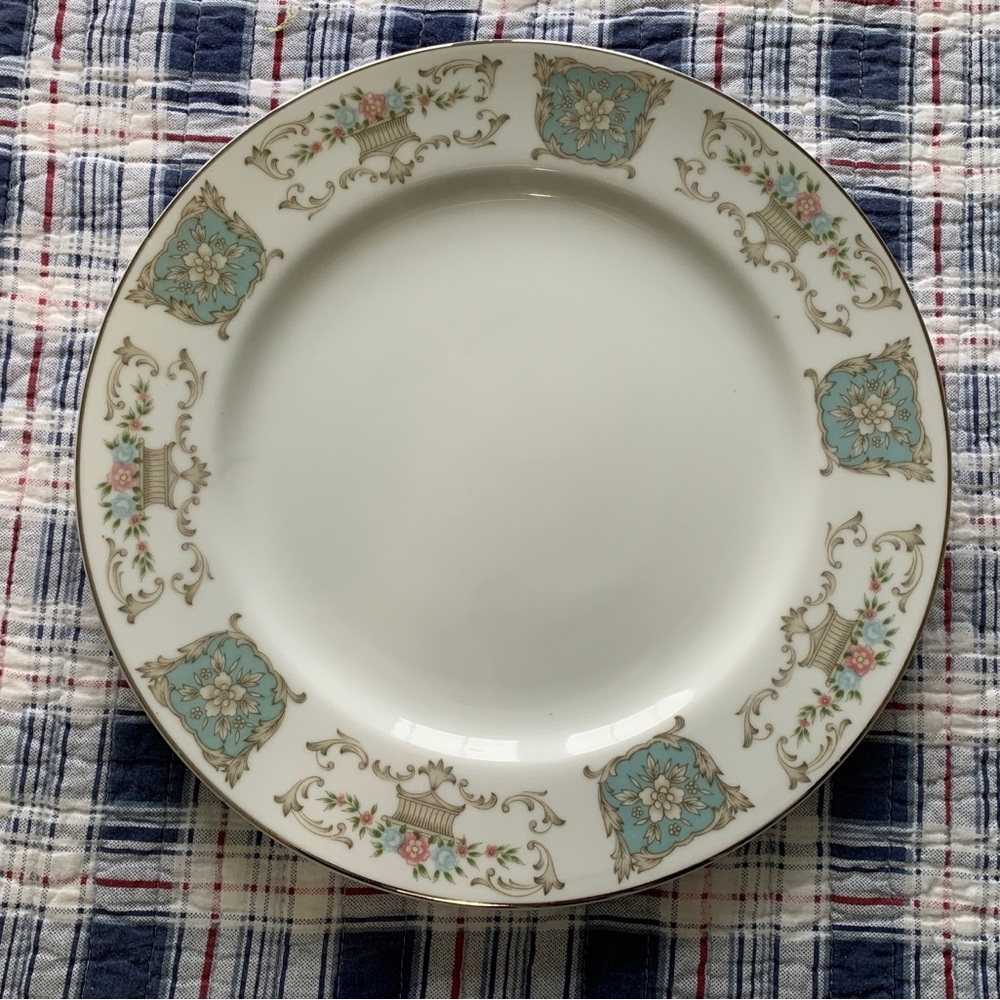 Vintage 12" Grandee Platter by Norleans Japan Chop Plate Great for Mix Match